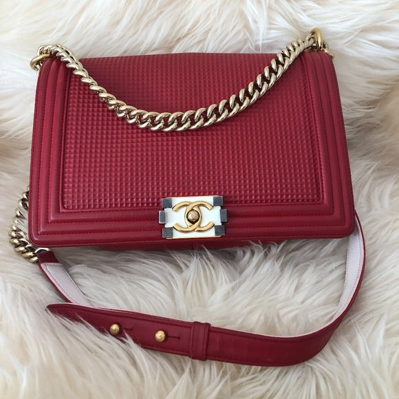 CHANEL Handbags - $5500 Chanel 14C Limited Edition Red "Cube" New Me